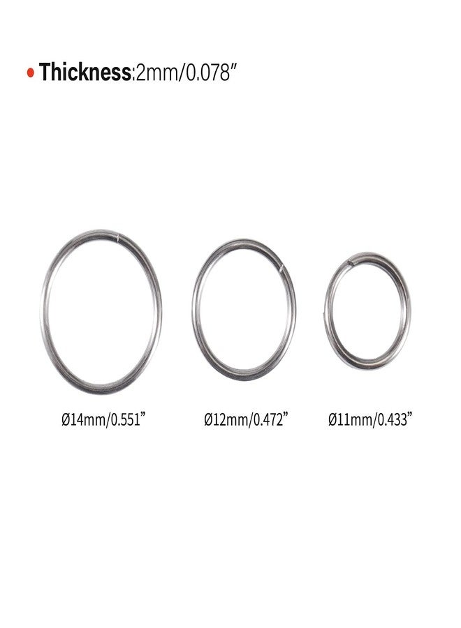 MecArmy CH8 Titanium Split Key Rings Set Bulk, Heavy-Duty EDC Titanium Key Holder Organizer for Men Women, Lightweight & Durable Keychain Rings for Home Outdoor (18 Pcs) - Image 5